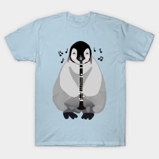 Clarinet Penguin T-Shirt